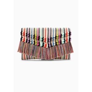 Stella and Dot Taj clutch multi color